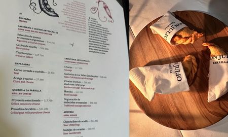 Empanadas en Don Julio. Empanadas en Don Julio.