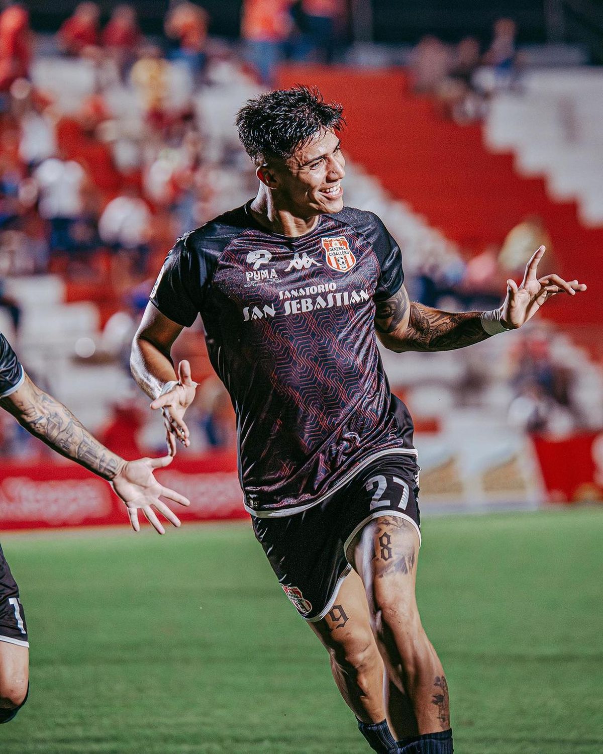 Junior Marabel marcó en el 1-1 de General Caballero vs. Cerro Porteño. Junior Marabel marcó en el 1-1 de General Caballero vs. Cerro Porteño.