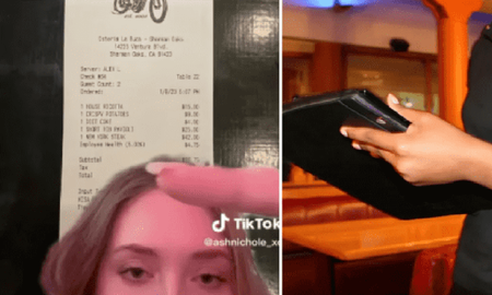 Una joven recibió el ticket y no pudo creer el recargo del 5% que le añadieron: ¿Qué es esto? Una joven recibió el ticket y no pudo creer el recargo del 5% que le añadieron: ¿Qué es esto?