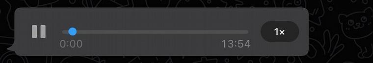 Cómo escuchar más rápido los audios de WhatsApp.