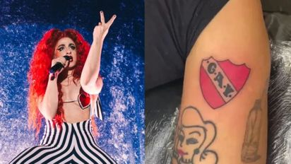 Se tatuó por error el escudo de Independiente y reveló toda la verdad: 