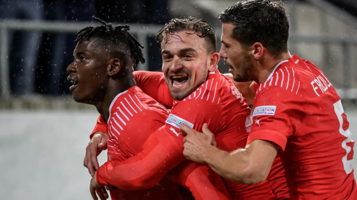 Suiza busca una victoria ante Camerún (AFP).