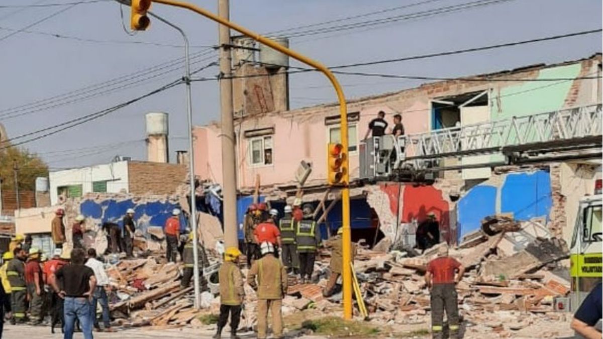 San Luis: se derrumbó una casa, murió la dueña y un albañil que hacía refacciones