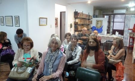 La sede de la Asociación Santafesina de Escritores, ex casa de Luis Di Filippo, en una de las presentaciones del 2022. La sede de la Asociación Santafesina de Escritores, ex casa de Luis Di Filippo, en una de las presentaciones del 2022.