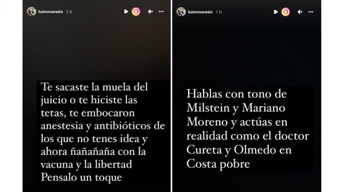 Luis Novaresio le contest&oacute; a Viviana Canosa.