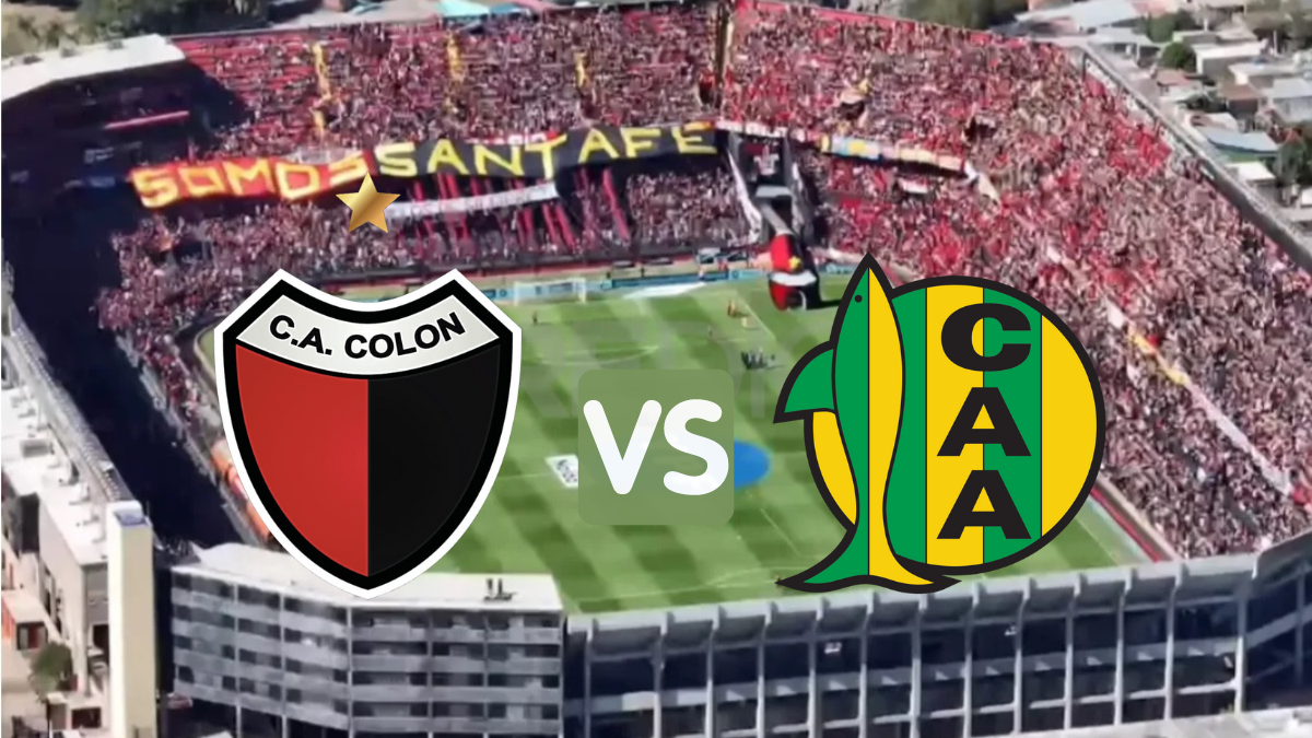 Colón y Aldosivi se enfrentan este domingo en Santa Fe.