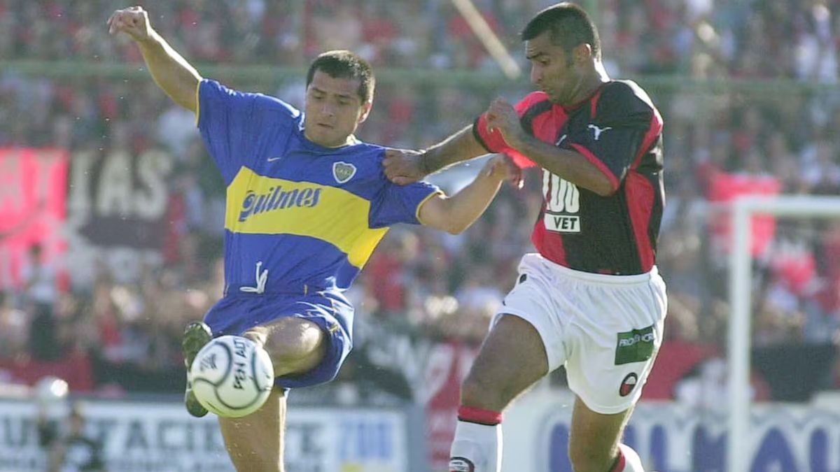 Luis Adrián Medero en Colón en un partido contra Boca. Luis Adrián Medero en Colón en un partido contra Boca.