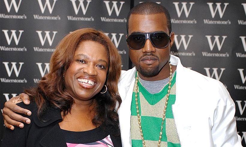 Kanye y Donda West.