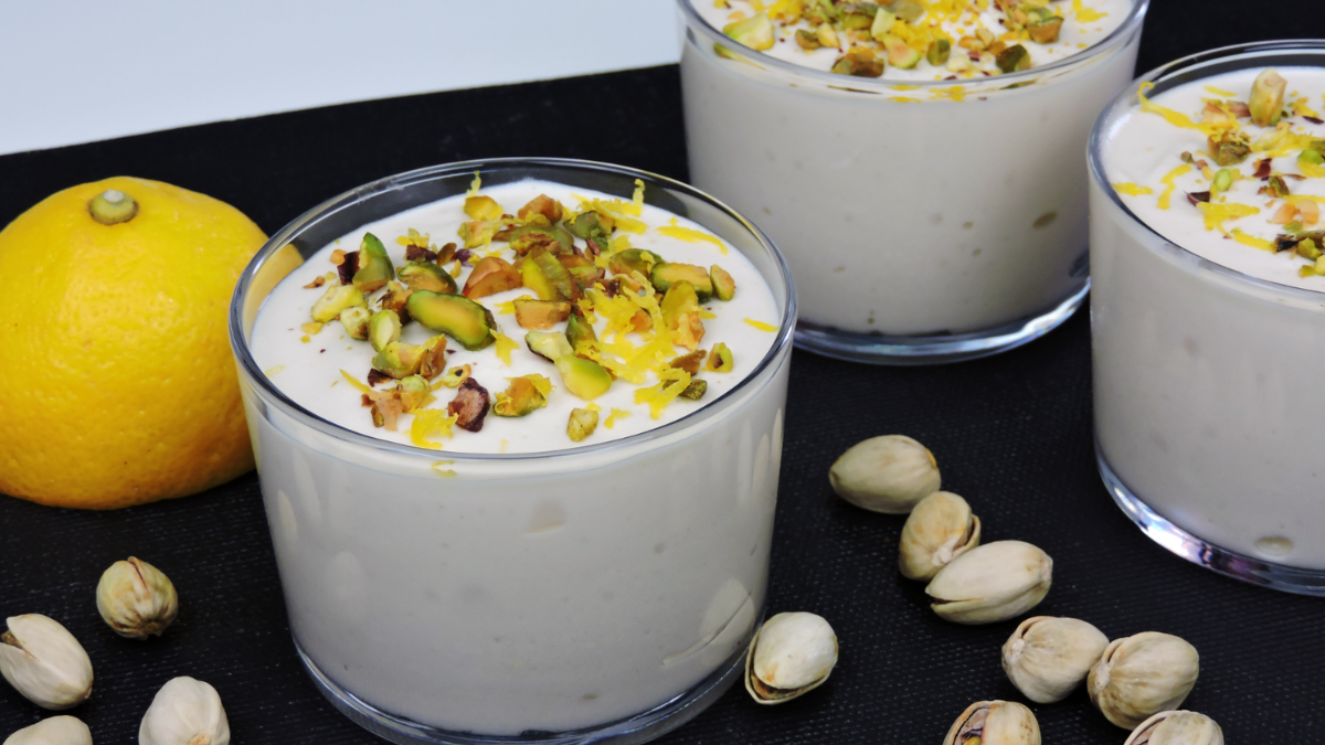 La mousse de limón es fresca