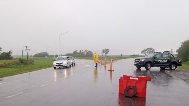 La Provincia mantiene interrumpida la circulación en un tramo de la ruta nacional 34 por el riesgo estructural que presenta la calzada.