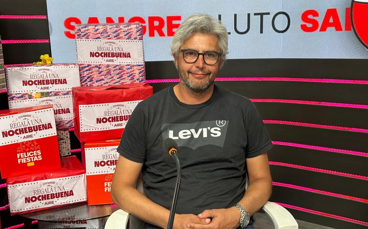 Adrián Temporelli, tesorero de Colón, fue el encargado de hablar de los números.