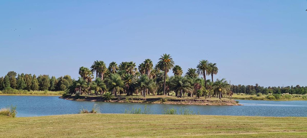 Leo Messi, Antonela Roccuzzo y sus tres hijos se instalaron en el Club de Campo Kentucky.
