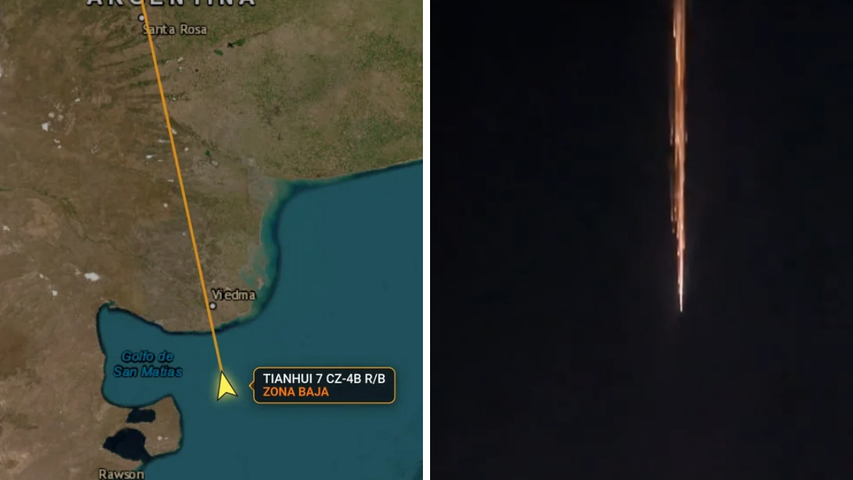 Expertos confirmaron que el resplandor observado correspondió al reingreso de basura espacial, descartando el impacto de un meteorito en la región.