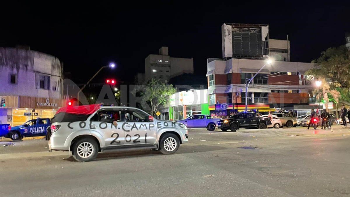 Los festejos en Bulevar se extendieron hasta la noche.&nbsp;