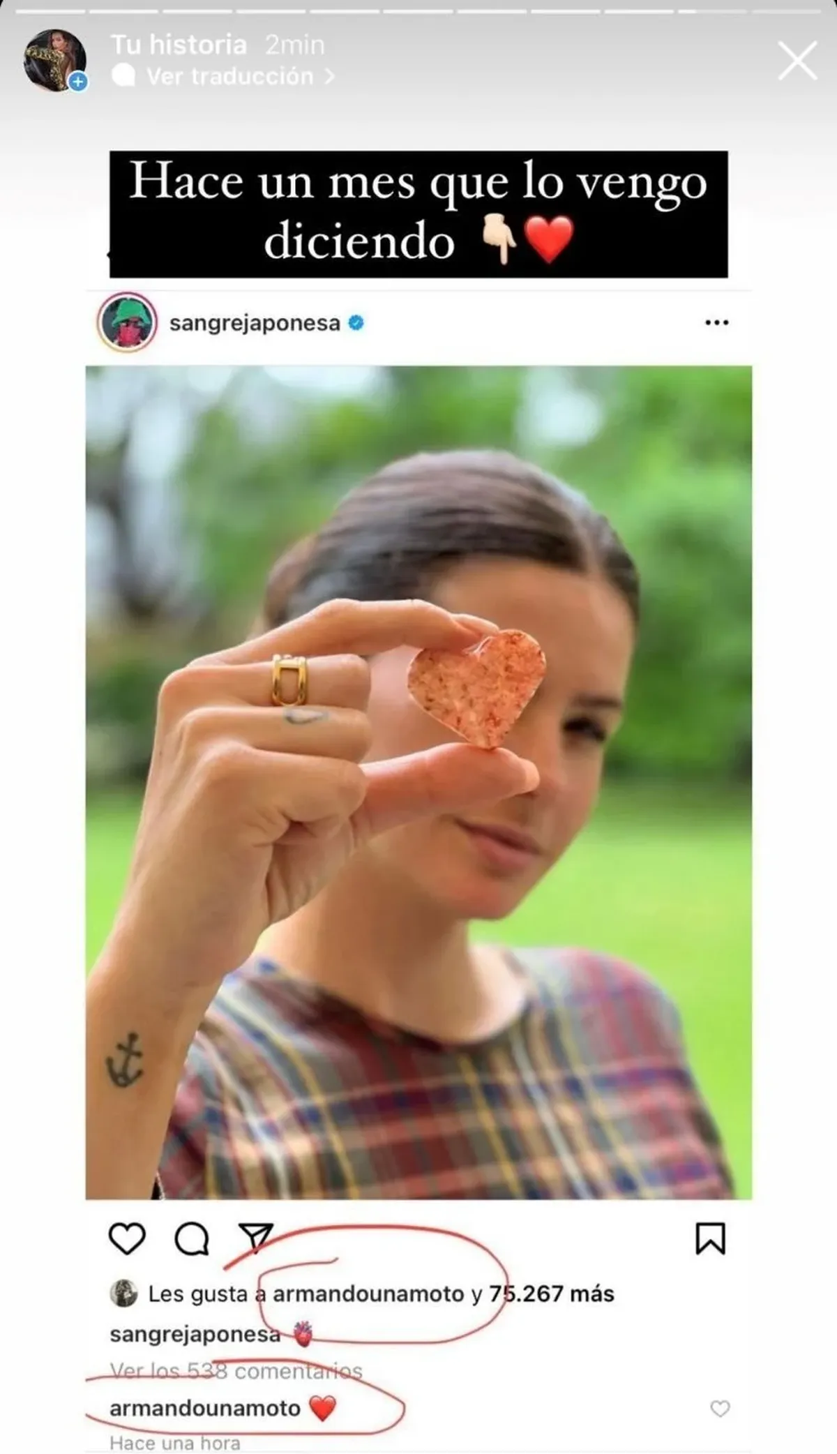 El español que habría conquistado el corazón de la China Suárez. 