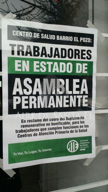 Samco del Pozo: ATE en asamblea permanente