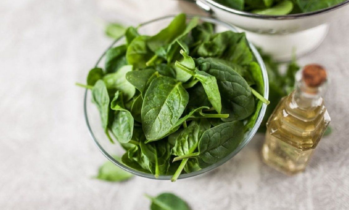 Las espinacas y su poder curativo