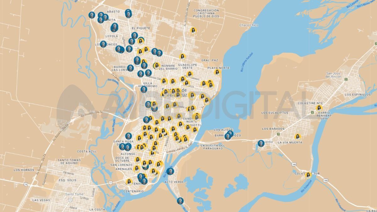 Clara García ganó en 89 de las 135 escuelas de la ciudad de Santa Fe.