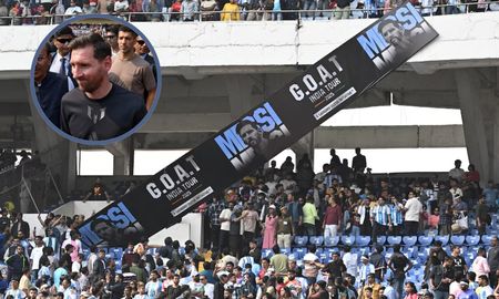 Caos y disturbios en la visita de Lionel Messi a India: las fotos de los incidentes Caos y disturbios en la visita de Lionel Messi a India: las fotos de los incidentes