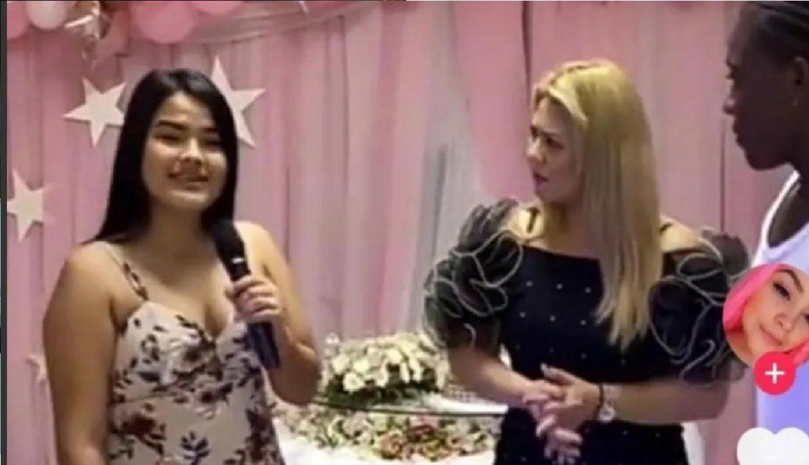 En medio de una fiesta