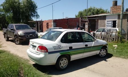 La vivienda donde residía el pequeño con los imputados en la ciudad de Reconquista La vivienda donde residía el pequeño con los imputados en la ciudad de Reconquista
