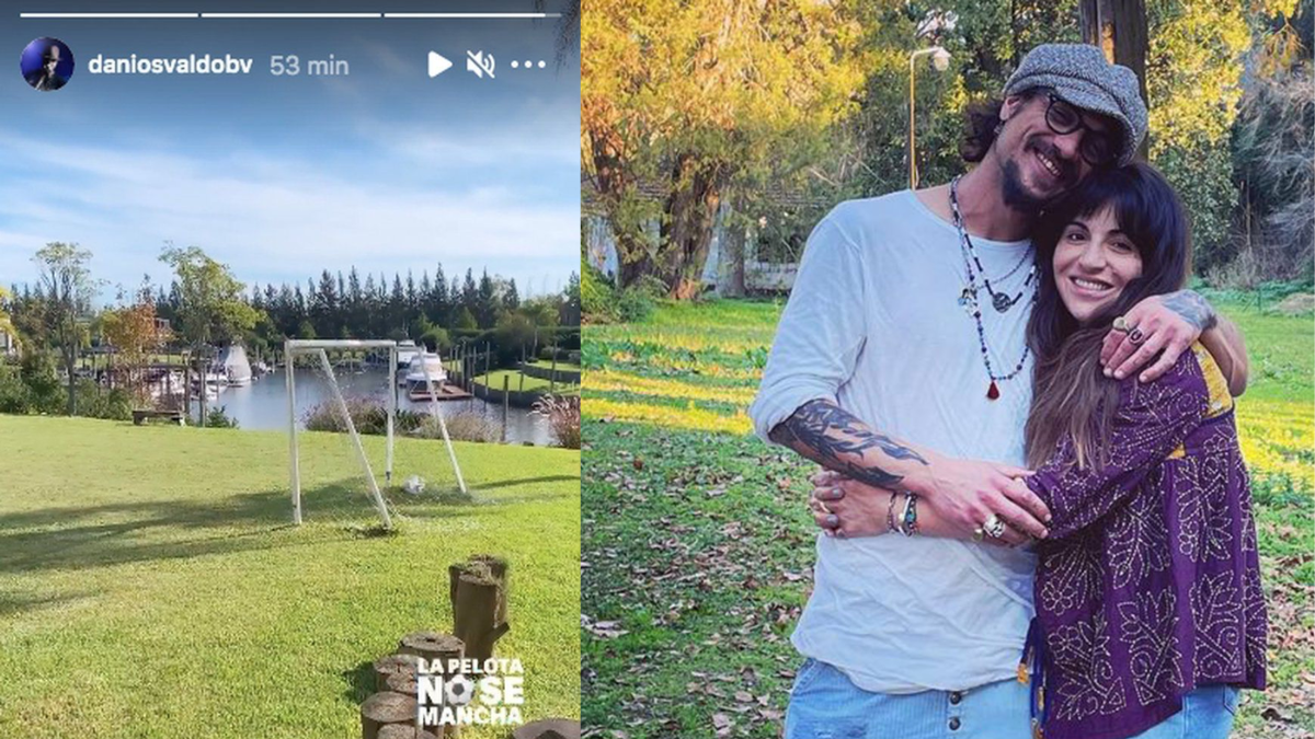 Así es el increíble casa campo de Gianinna Maradona y Daniel Osvaldo. Así es el increíble casa campo de Gianinna Maradona y Daniel Osvaldo.