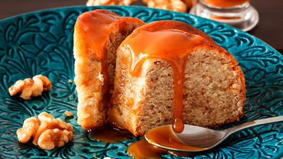 Budín de banana y dulce de leche sin manteca: la receta económica para sorprender en casa