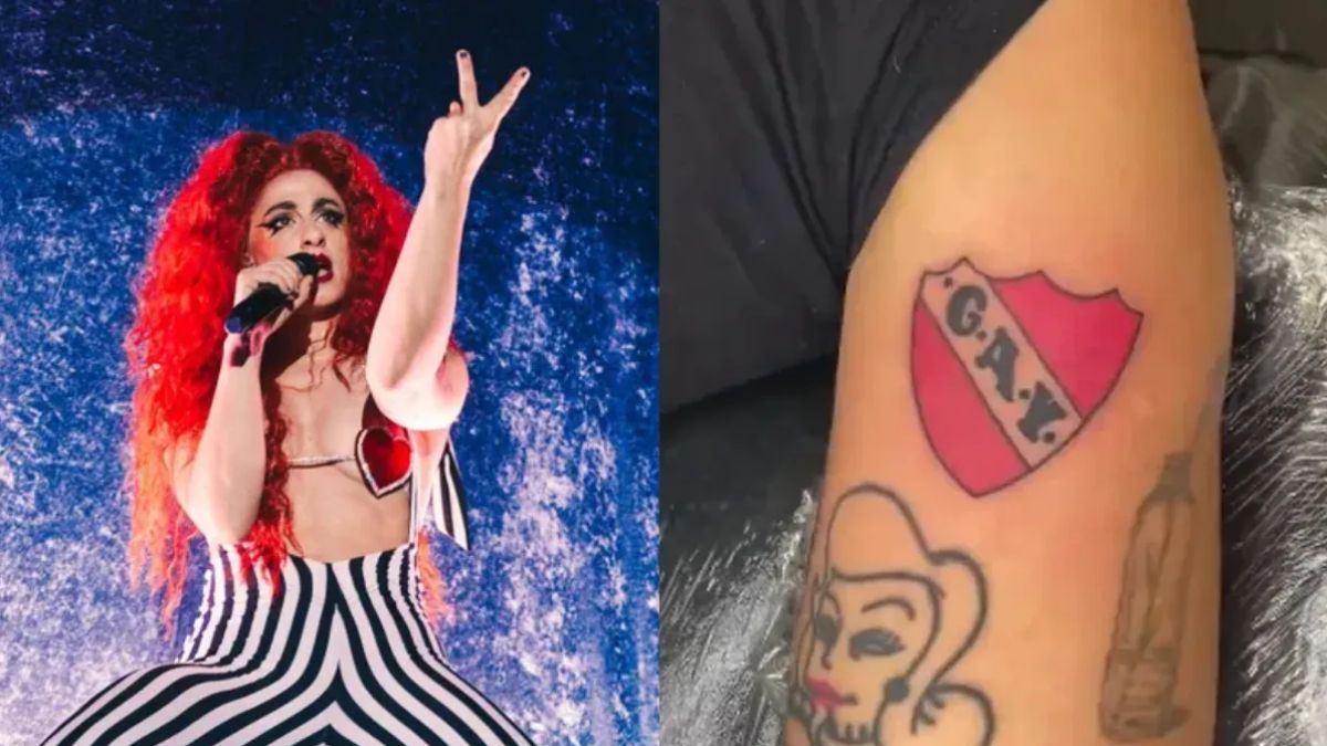 Se tatuó por error el escudo de Independiente y reveló toda la verdad.