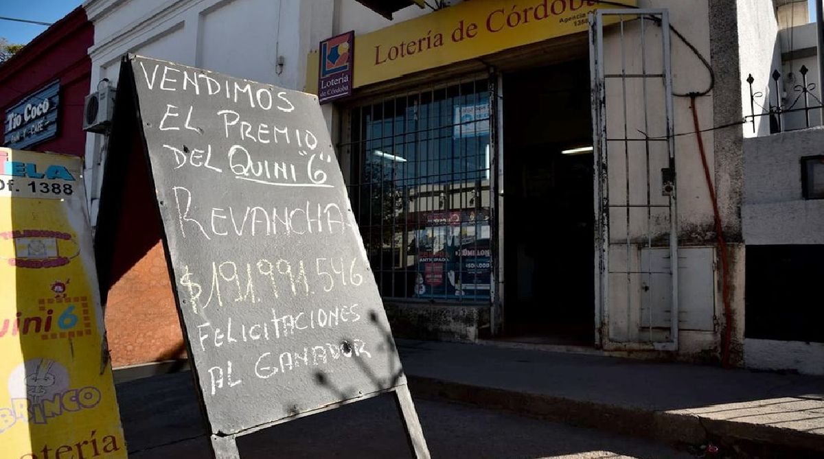 Quini 6: un cordobés acertó los seis números y se llevó el mayor premio en la historia del sorteo