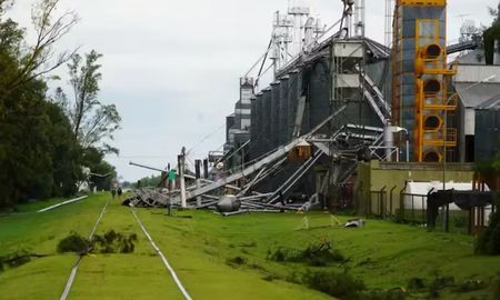 Los daños estructurales en la cooperativa local inhabilitaron la planta de acopio justo antes del inicio de la campaña de soja de este año. Los daños estructurales en la cooperativa local inhabilitaron la planta de acopio justo antes del inicio de la campaña de soja de este año.