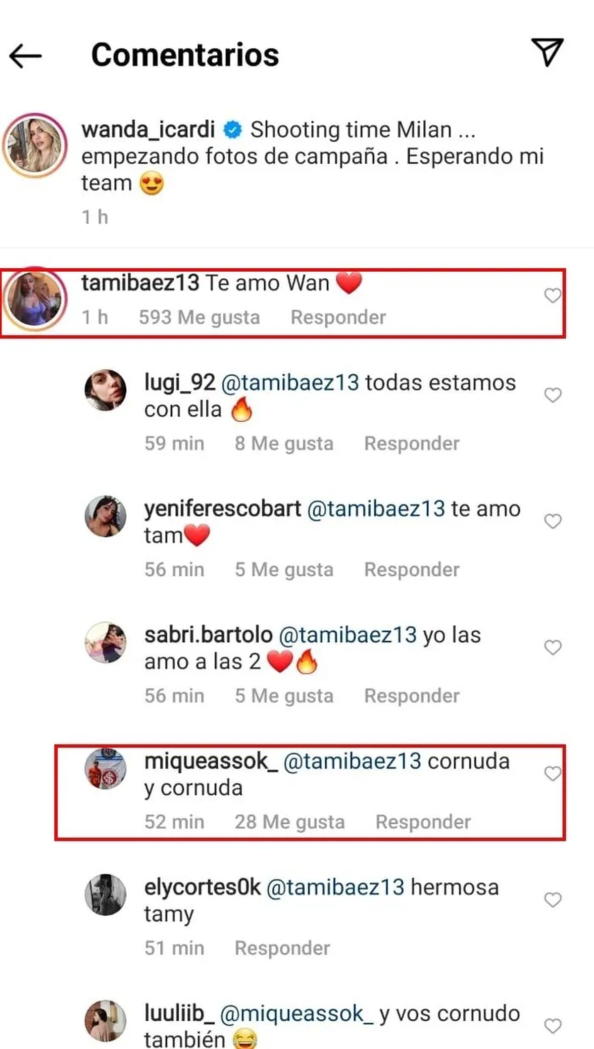 Tamara B&aacute;ez apoy&oacute; a Wanda y la defenestraron en redes.&nbsp;