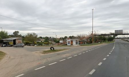 El violento episodio se registró en la bajada Distefano. El violento episodio se registró en la bajada Distefano.