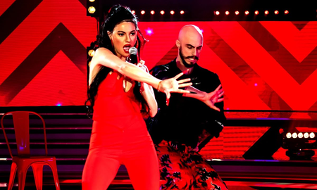Ángel de Brito y el resto de los jurados de ShowMatch se mostraron implacables en su devolución a Sofía Jujuy Jiménez . Ángel de Brito y el resto de los jurados de ShowMatch se mostraron implacables en su devolución a Sofía Jujuy Jiménez .