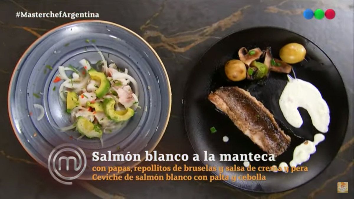 El plato de Daniel Aráoz