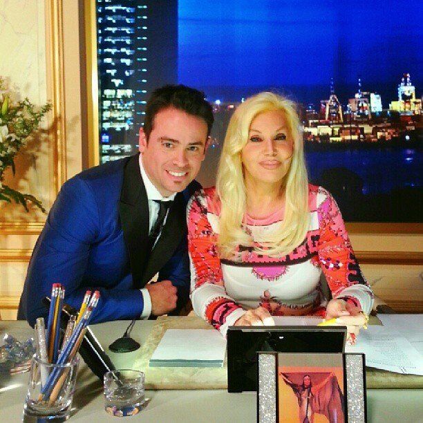 Marcelito trabaja con la diva desde 2004.