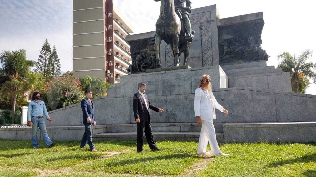 Se realiza en el marco del día por la seguridad peatonal