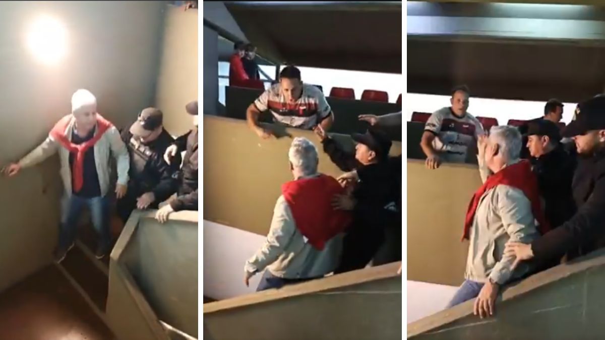 Dirigentes de Colón fueron increpados por los hinchas tras la quinta derrota consecutiva