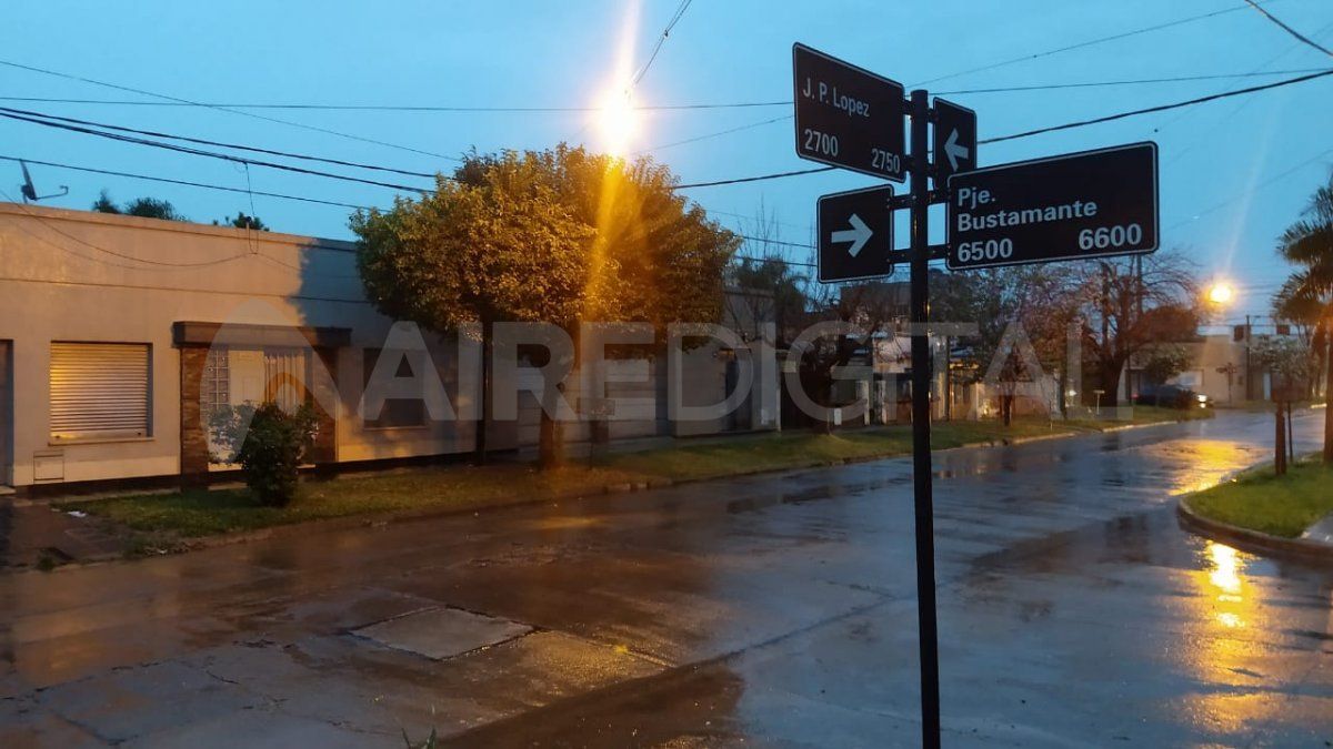 J.P. López 2700, el lugar donde la mujer fue violentamente asaltada en el barrio Mayoraz.