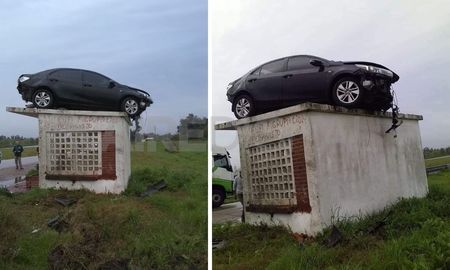El accidente fue en el kilómetro 151 de la Ruta Nacional 14, a la altura del ingreso a Colonia Hughes, en el Departamento Colón de Entre Ríos. El accidente fue en el kilómetro 151 de la Ruta Nacional 14, a la altura del ingreso a Colonia Hughes, en el Departamento Colón de Entre Ríos.