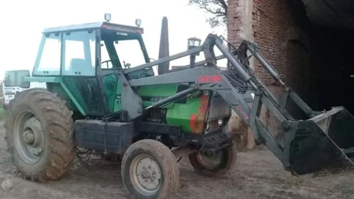 Tragedia en Córdoba: la joven murió aplastada por una de las ruedas del tractor. Tragedia en Córdoba: la joven murió aplastada por una de las ruedas del tractor.