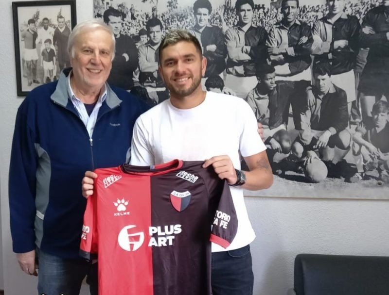 Jorge Ortega firmó y se transformó en nuevo jugador de Colón