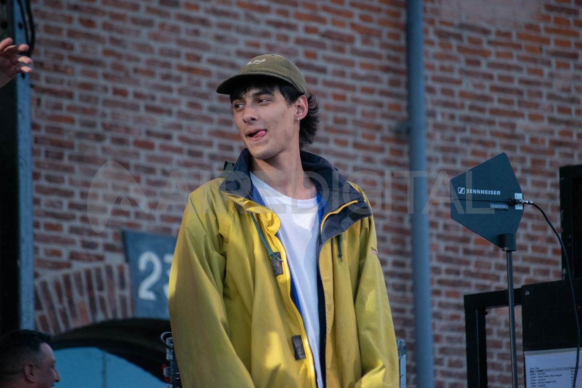 La música urbana sonó en el festival. 