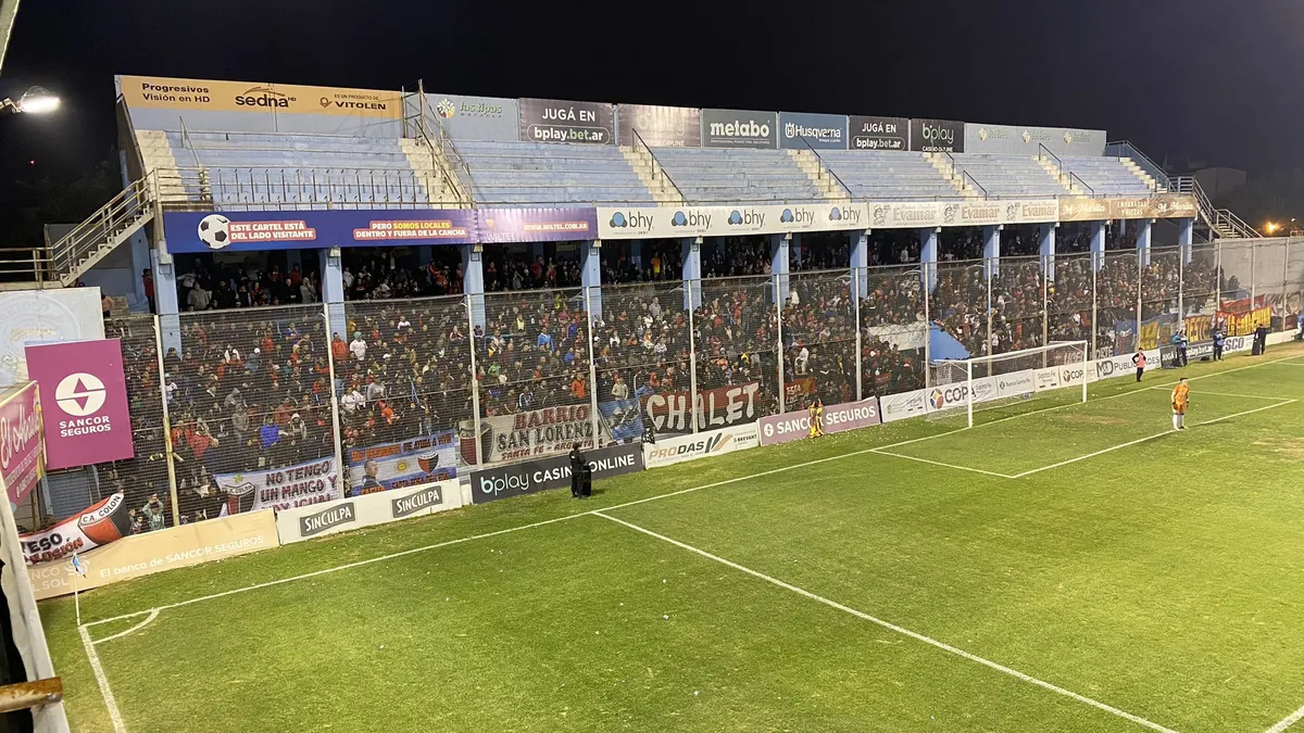 Un detenido en al previa del partido entre Atlético Rafaela y Colón.