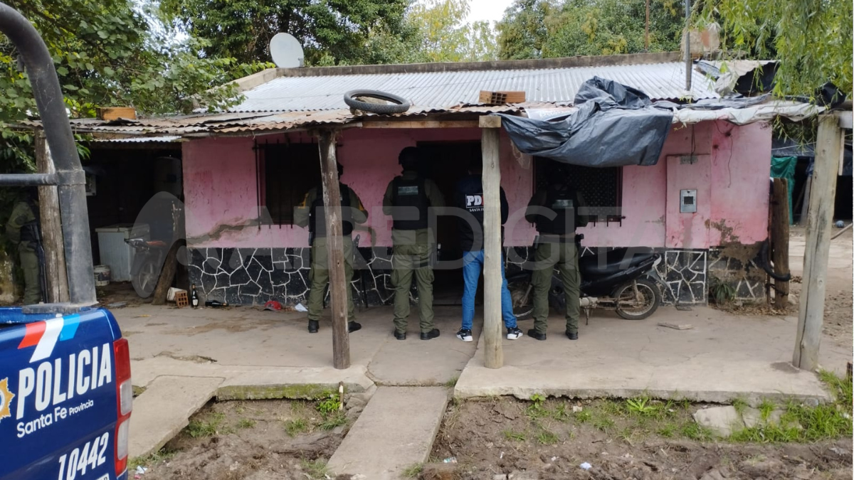 Tres detenidos en allanamientos en Romang