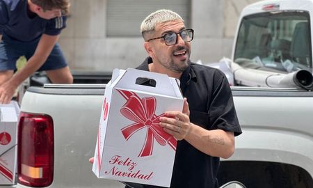 facundo mazzei trajo a aire las 50 cajas que dono la obra de flavio mendoza facundo mazzei trajo a aire las 50 cajas que dono la obra de flavio mendoza
