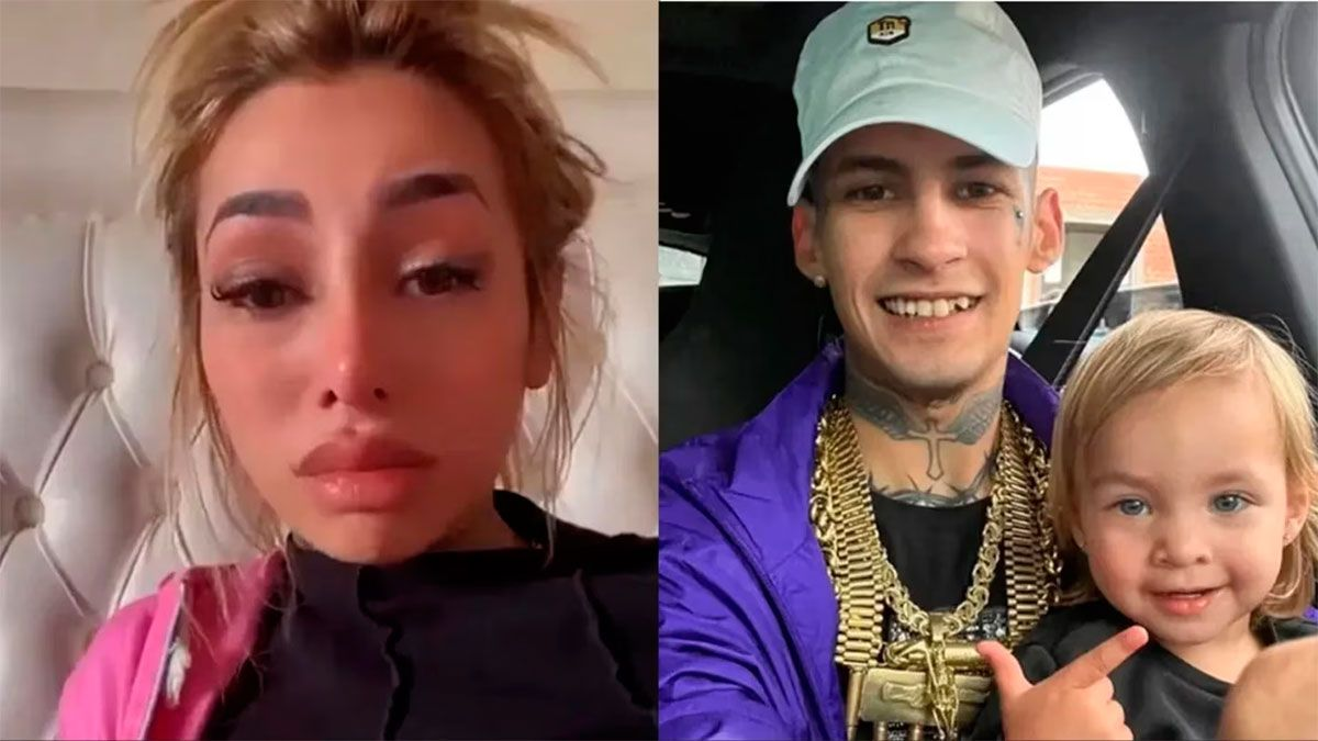 La emotiva carta de L-Gante a Tamara Báez y a su hija Jamaica: Las extraño