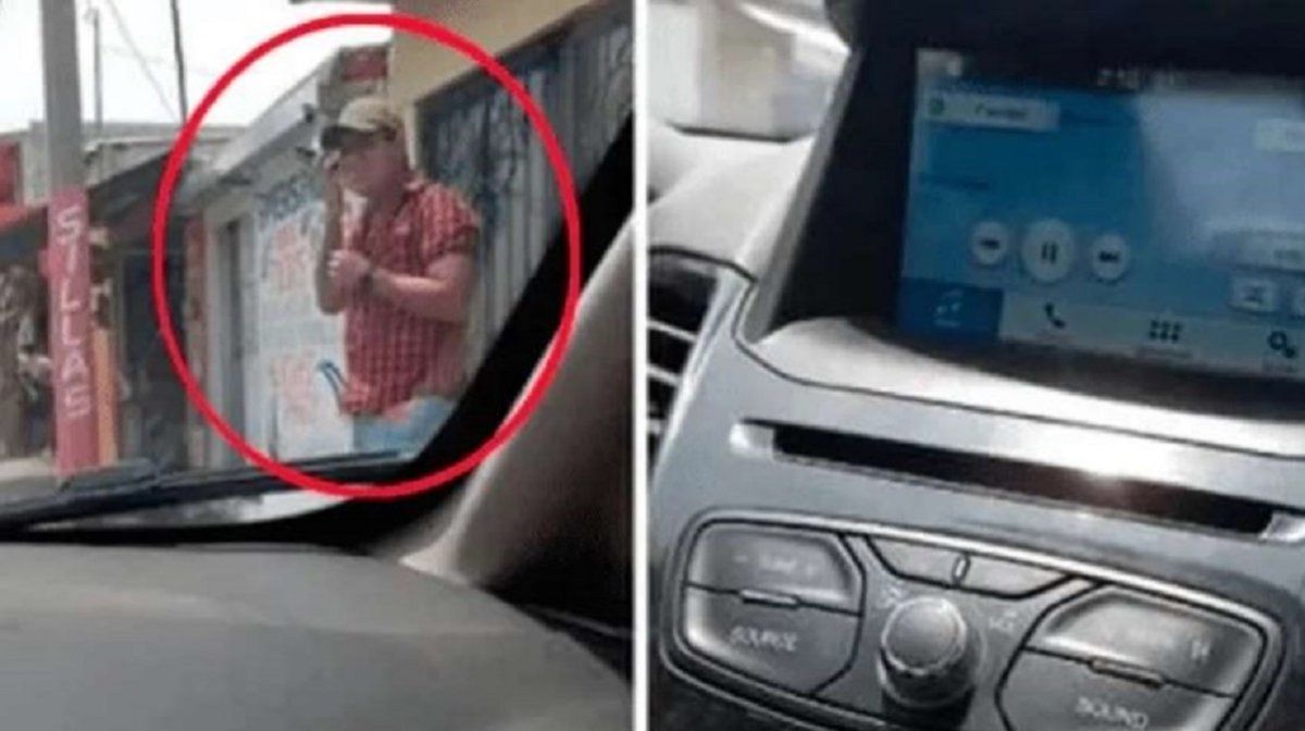 con el Bluetooth conectado en el auto