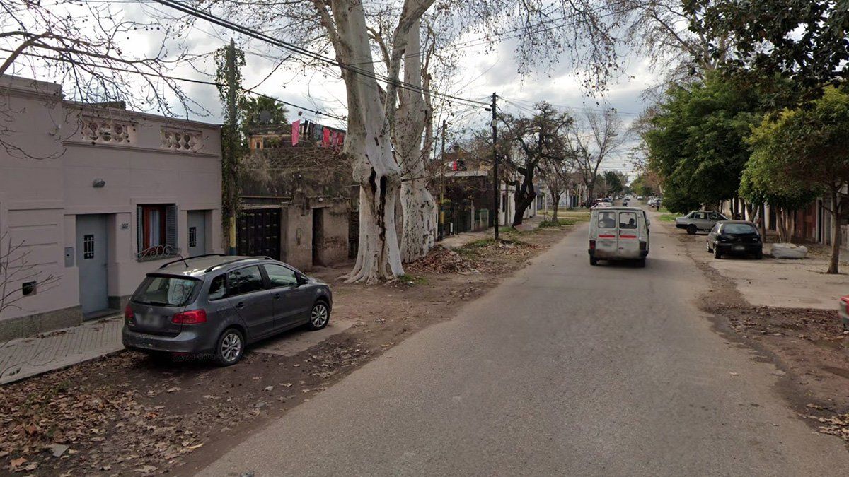 El hecho se registró el miércoles alrededor de las 19 en la calle Felipe Moré 650 bis