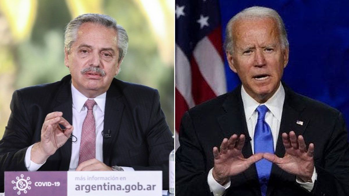 Alberto Fernández y Joe Biden dialogaron sobre la importancia de la acción climática en sus respectivas agendas.&nbsp;