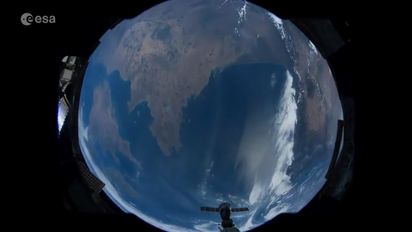 Un impactante video muestra la rotación de la Tierra desde el espacio